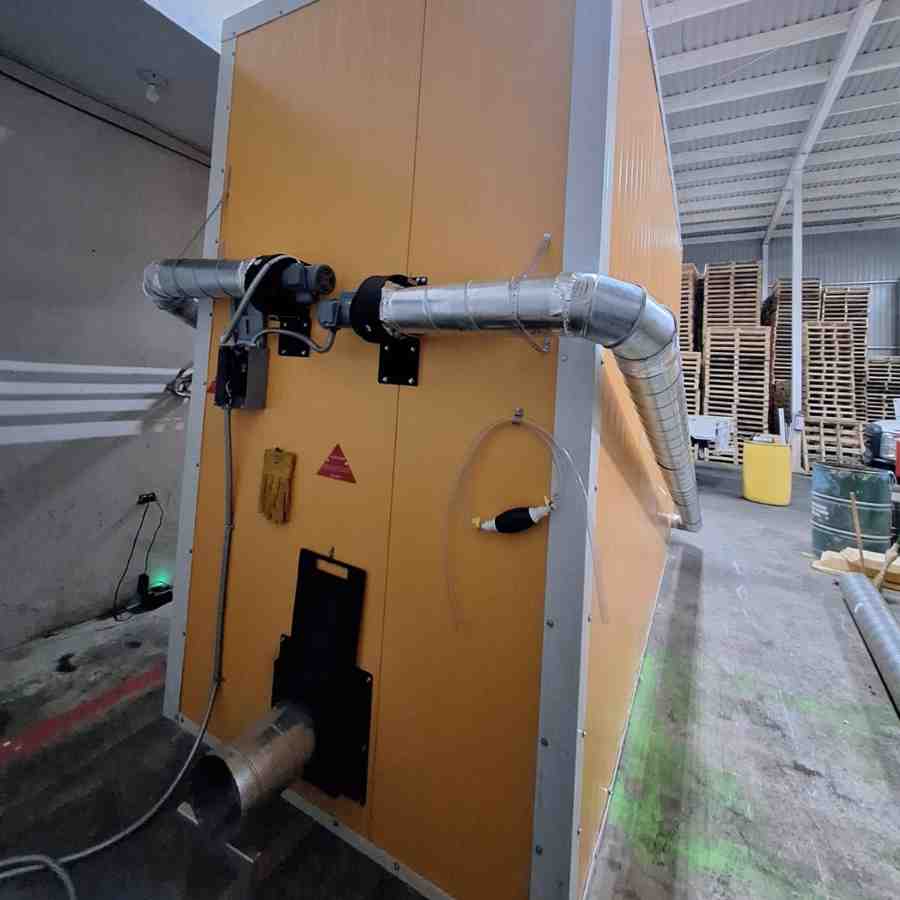 Horno nuevo (5) — carga de tarimas